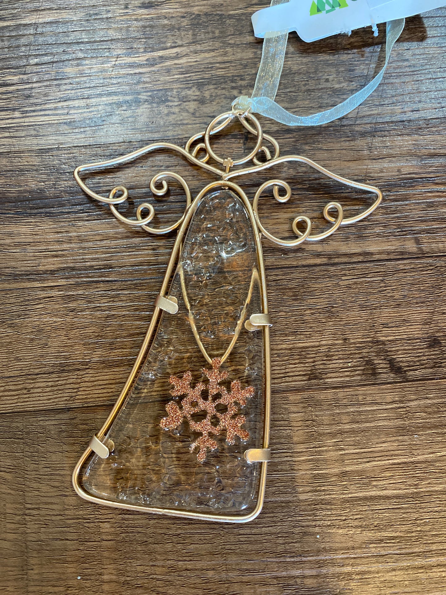 Glass Angel Ornament