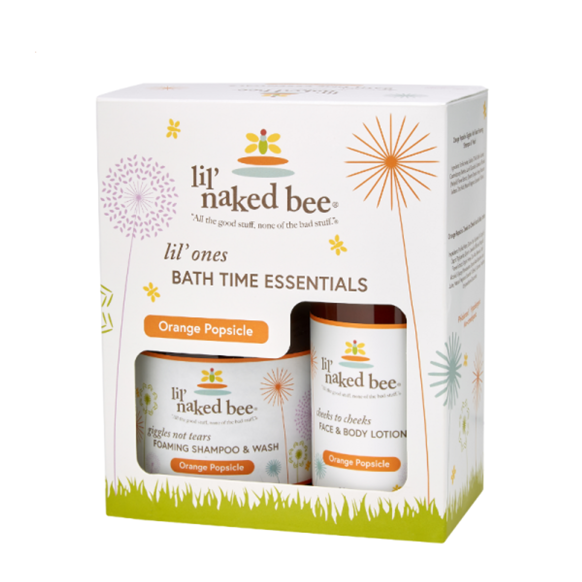 Lil' Naked Bee Bath Time Essentials Set