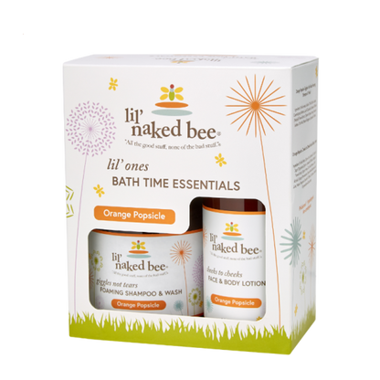 Lil' Naked Bee Bath Time Essentials Set