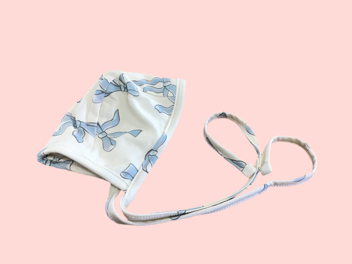 Copper pearl baby bonnet