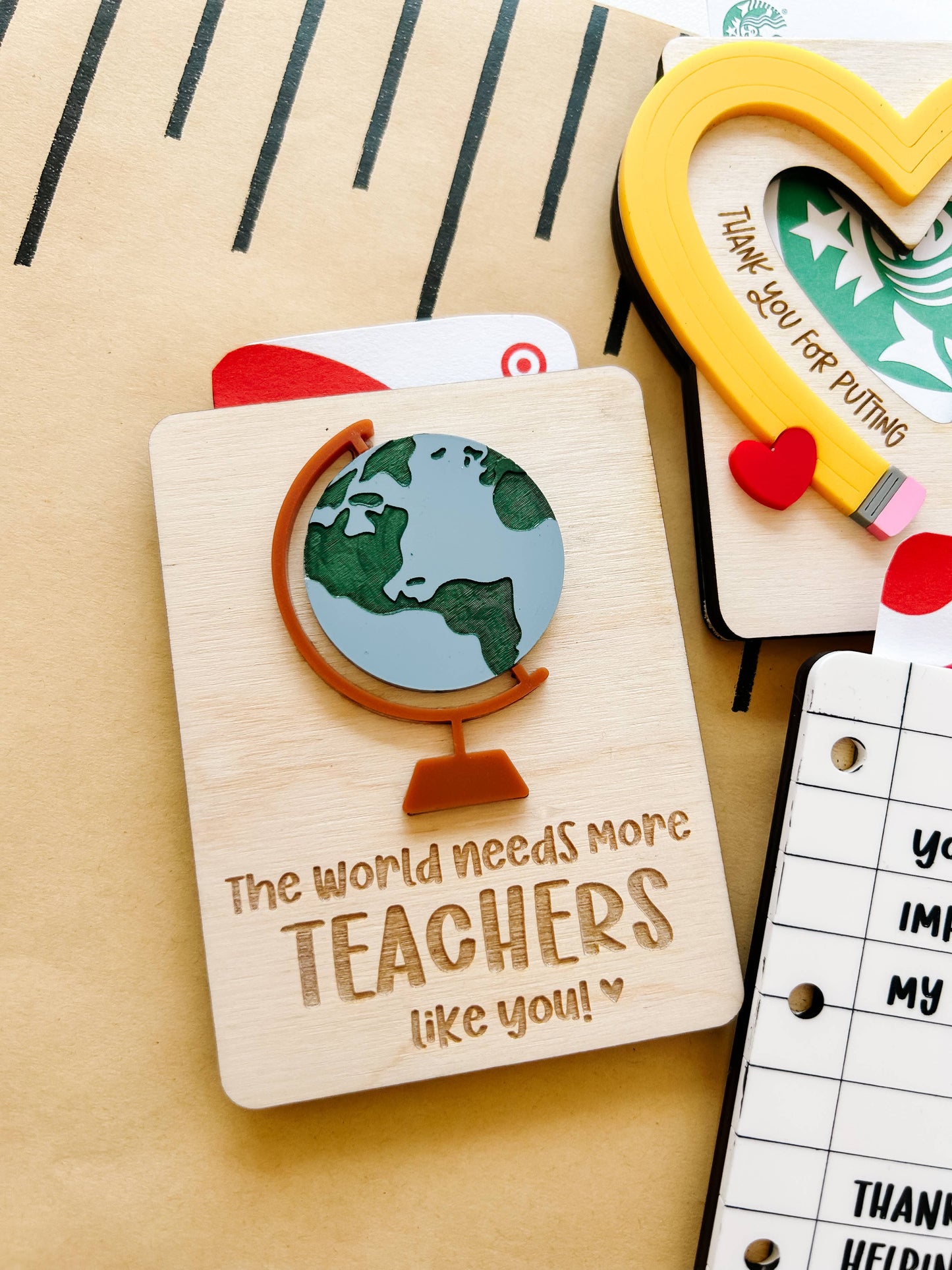 Teacher Giftcard Holder