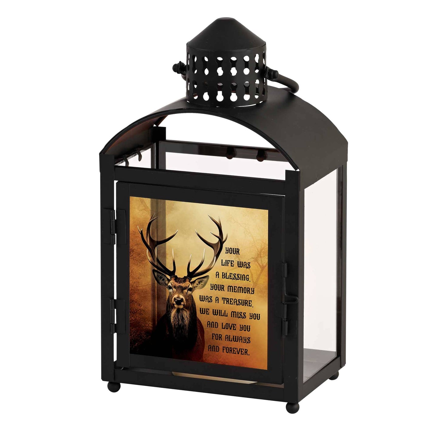 Memorial Lantern Deer You Life Was A Blessing