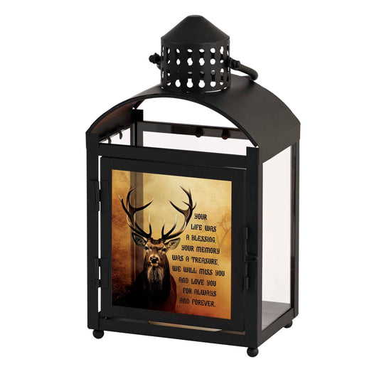 Memorial Lantern Deer You Life Was A Blessing