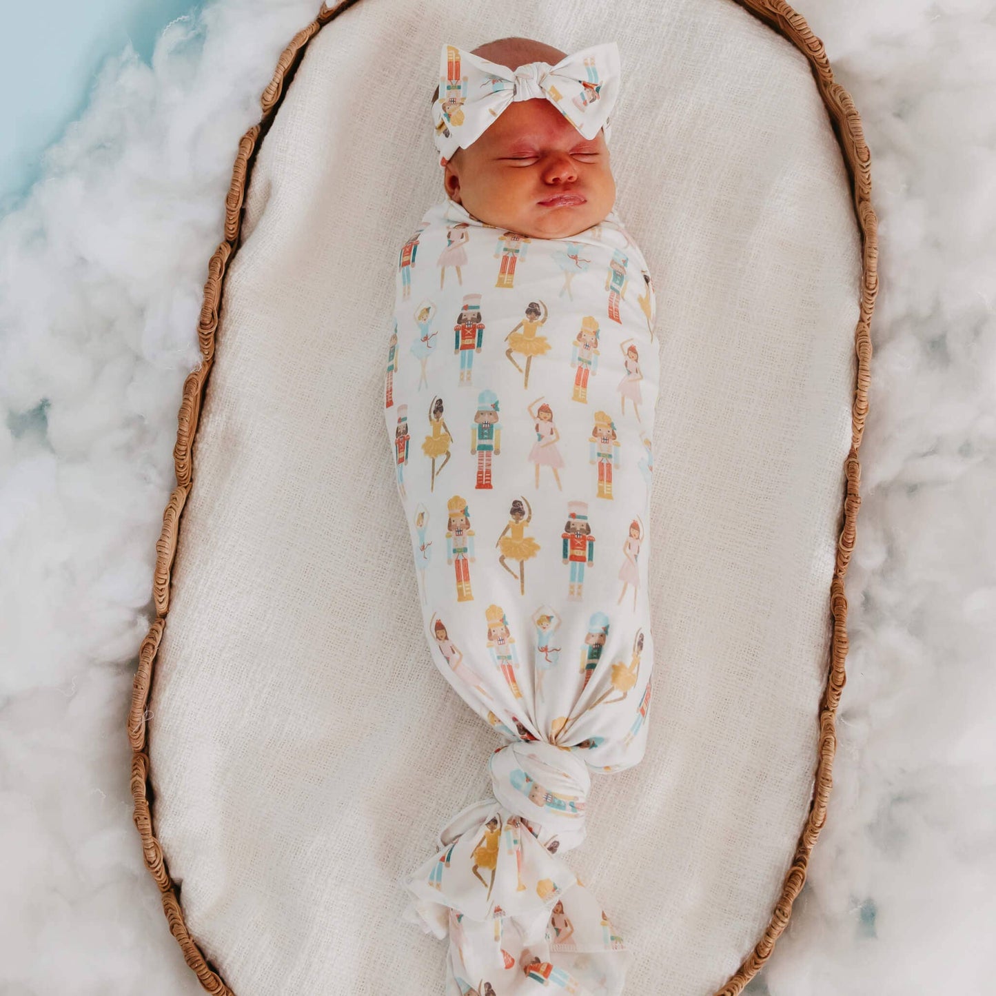 Knit Swaddle Blanket - Juliet