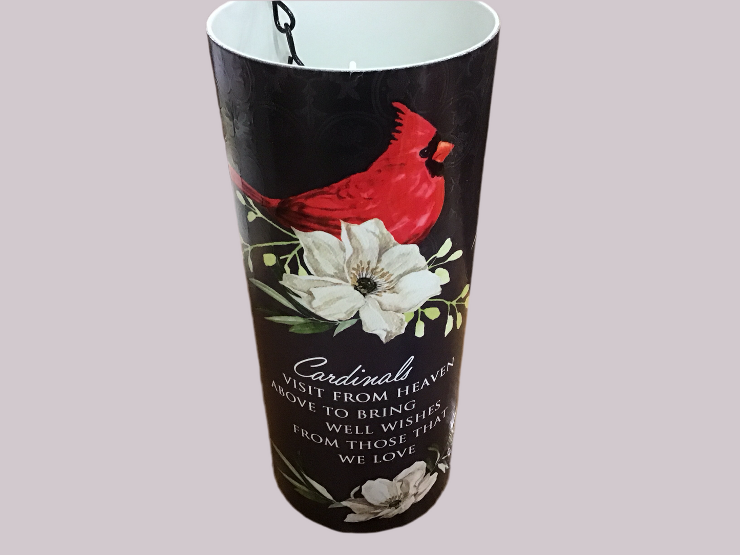 18” Cardinal chime cylinder memorial
