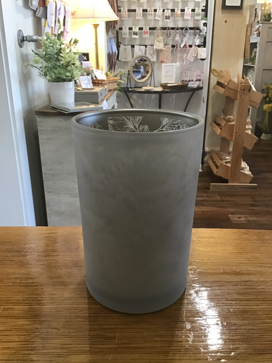Large Summer leaf candle holder