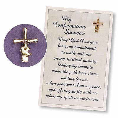 Cross Lapel Pin