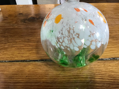 Art glass ornament blown handmade glass sold separately