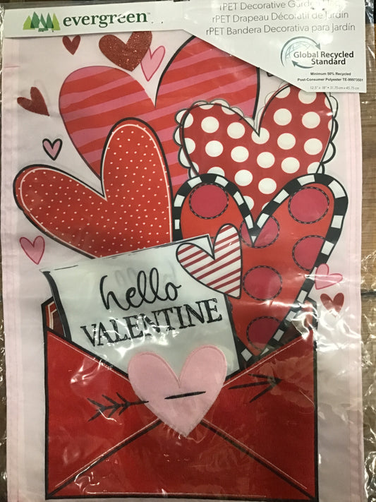 Sending Love Garden Flag