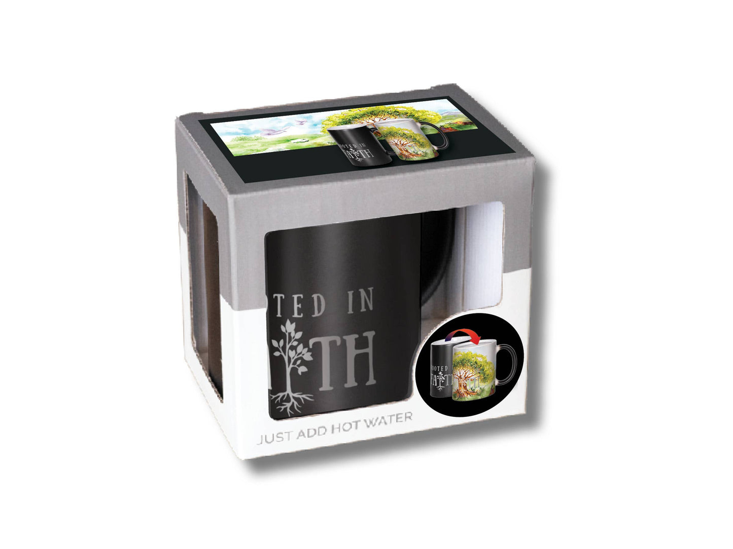 Matte Color Changing Mug - Rooted in Faith