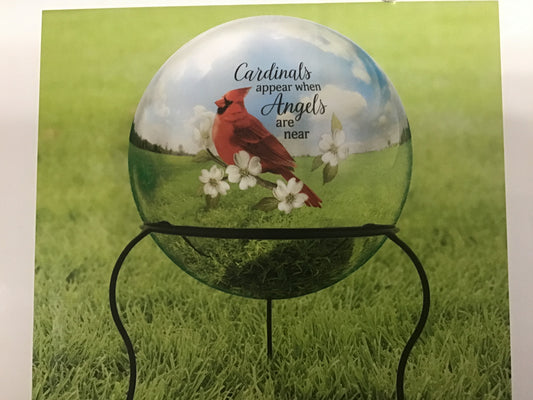 Memorial glazing ball