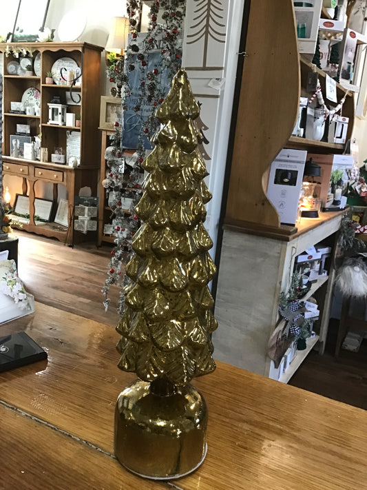 Green gold tree small