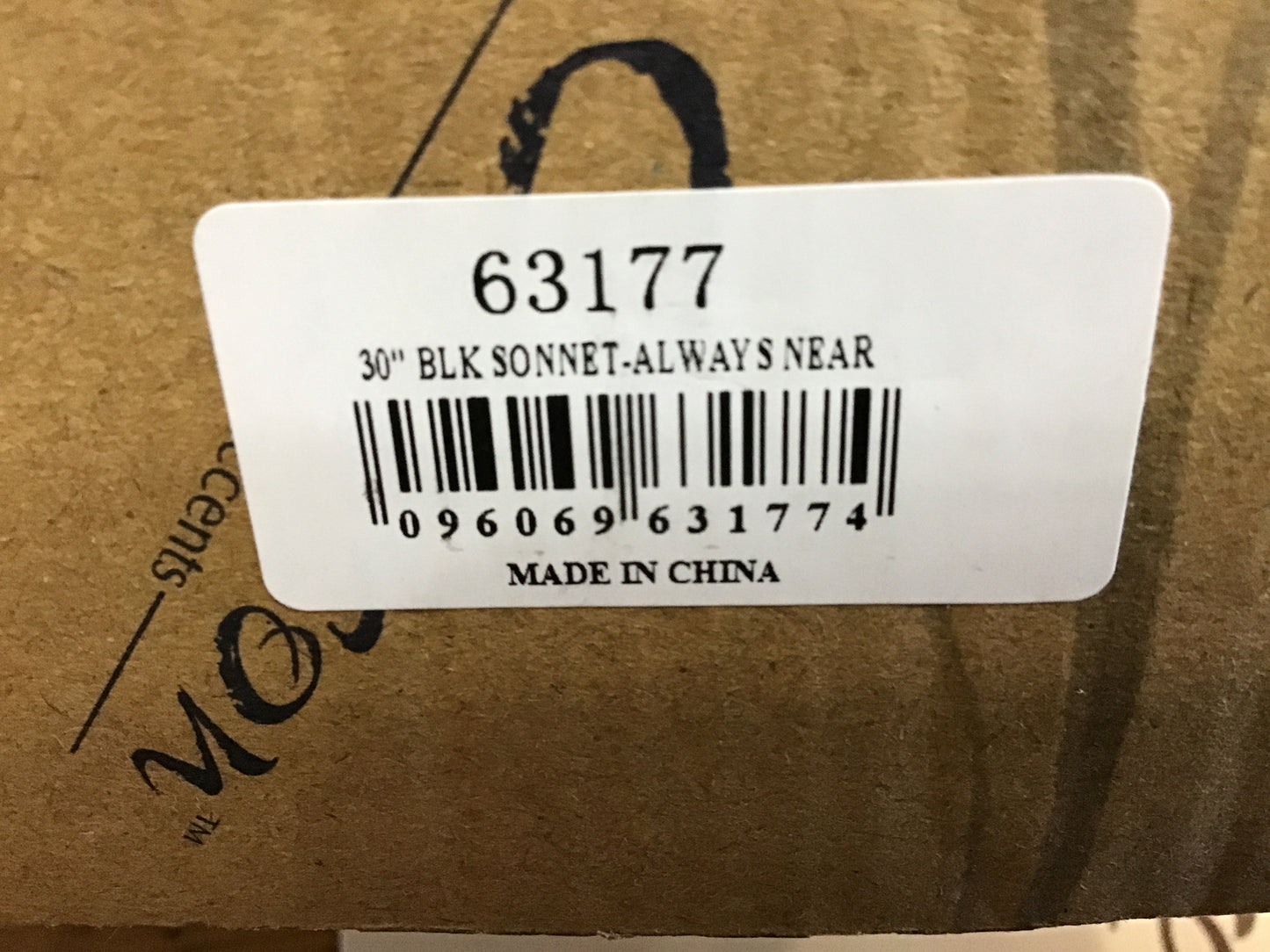 Memorial windchime black