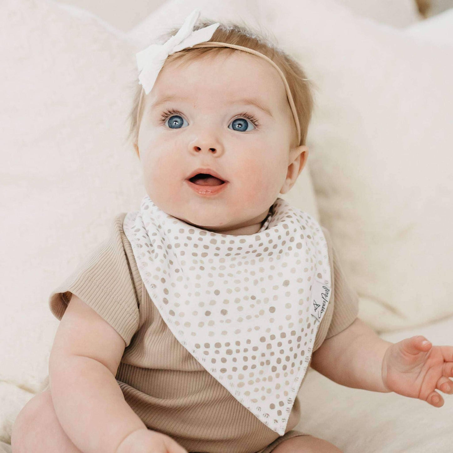 4 Pack Baby Bandana Bibs - Bliss