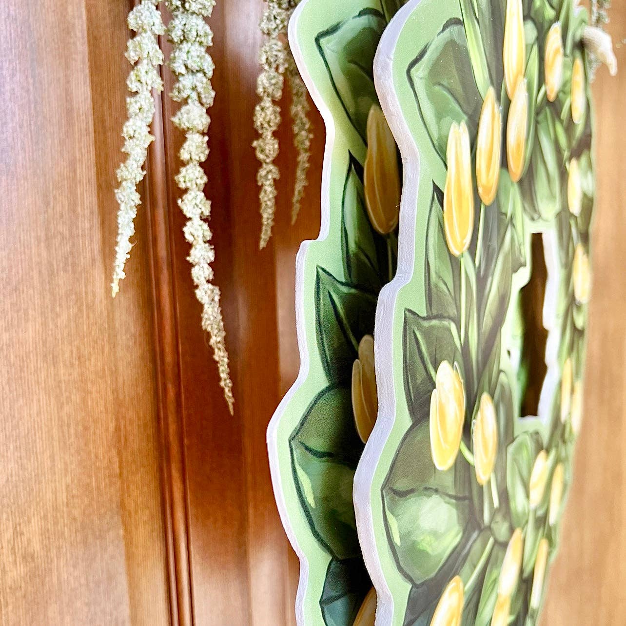Magnolia Wreath Door Hanger