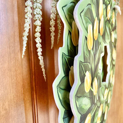 Magnolia Wreath Door Hanger