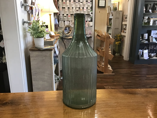 Green vase