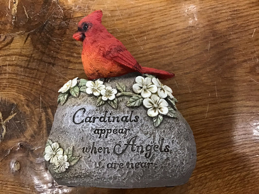 Cardinal on a Sympathy Stone