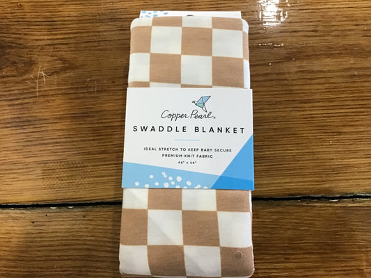 Copper pearl swaddle blanket