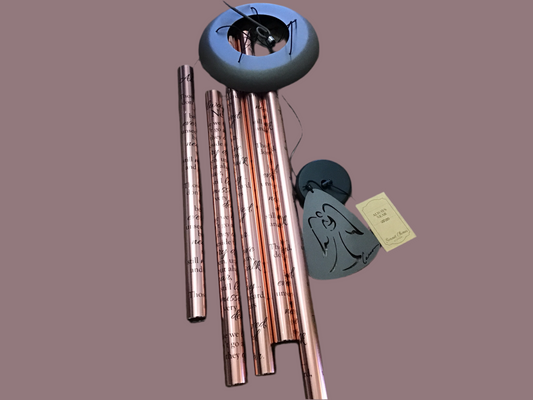 Always near pink color 44 inch windchime
