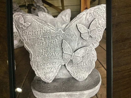 Butterfly self standing forever in my heart