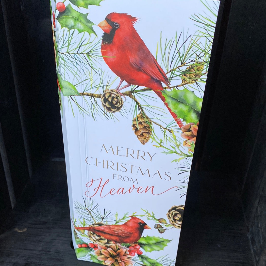 Christmas Cardinal Memorial Boxed Ornament