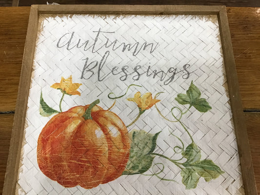 Fall wall art 16 by 16
