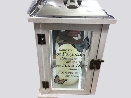 Not forgotten butterfly lantern