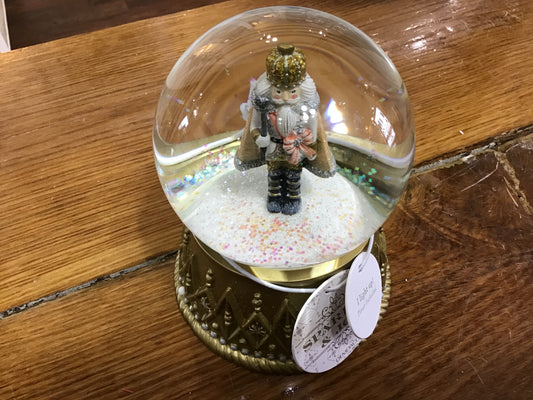 Nutcracker snow globe