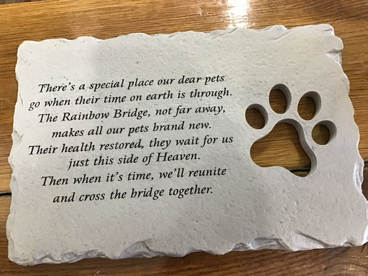 Pet memorial Polly stone