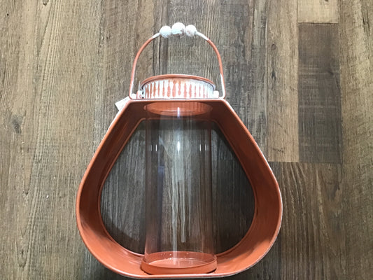 Pumpkin candle holder