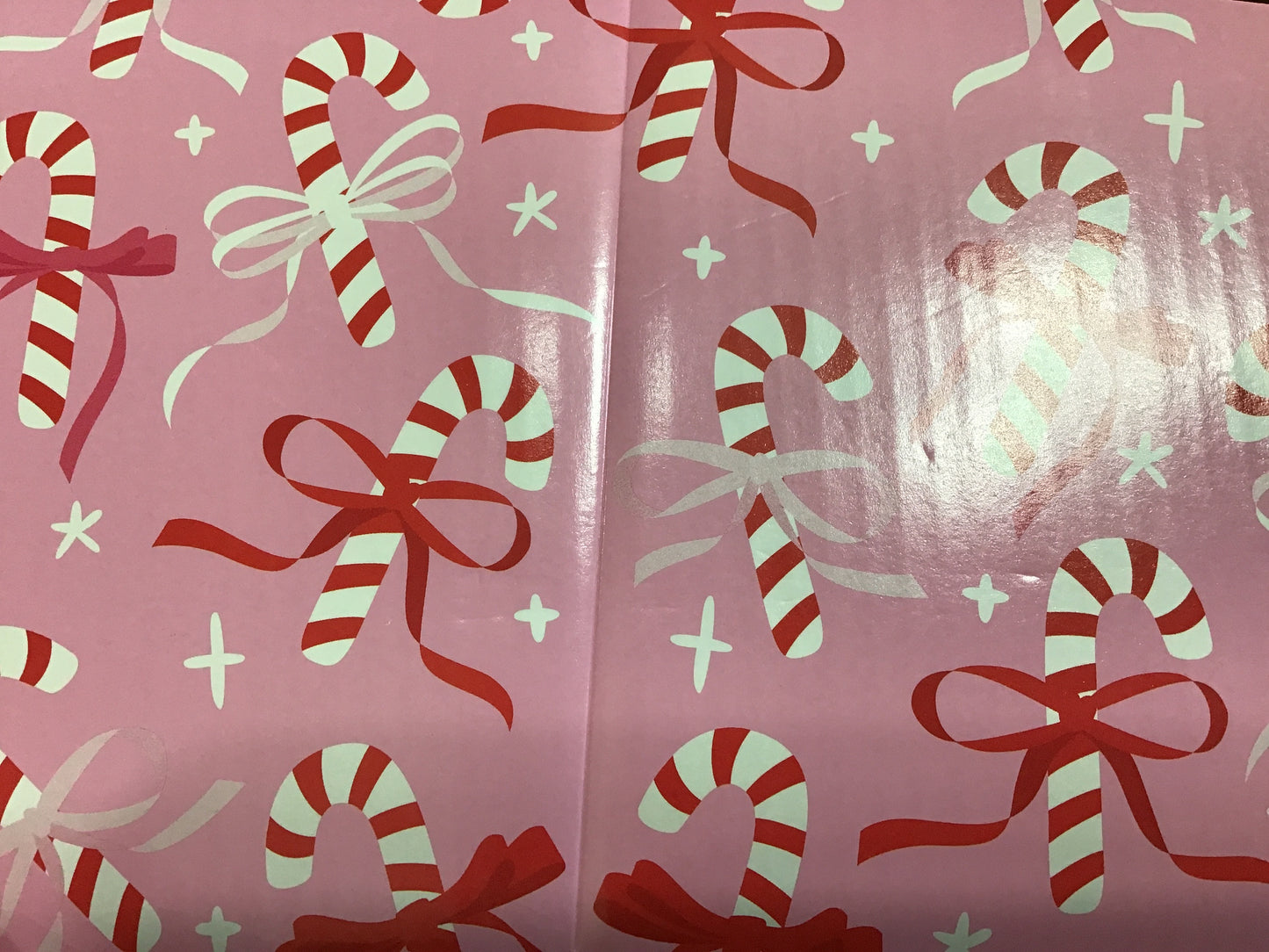 Christmas candy cane treat box