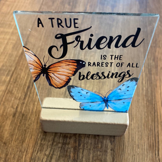 Friend Block Talk Sign