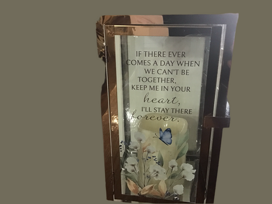 Brass lantern memorial