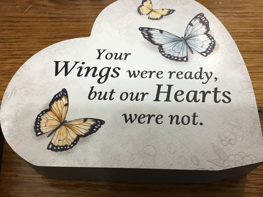 Heart sitter-butterfly hearts