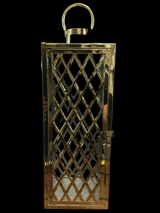 Large brass lantern