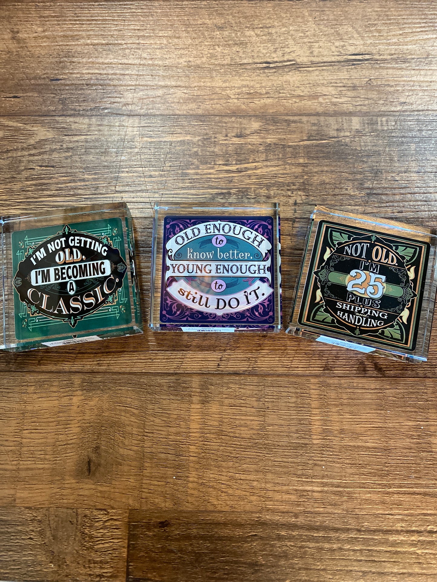 Age Beveled Glass Blocks