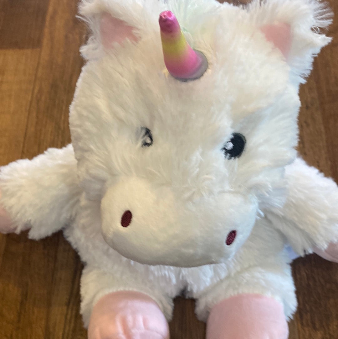 White Unicorn Warmies