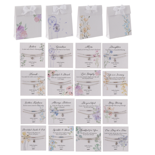 One Day at a Time Softly Said Bracelet
