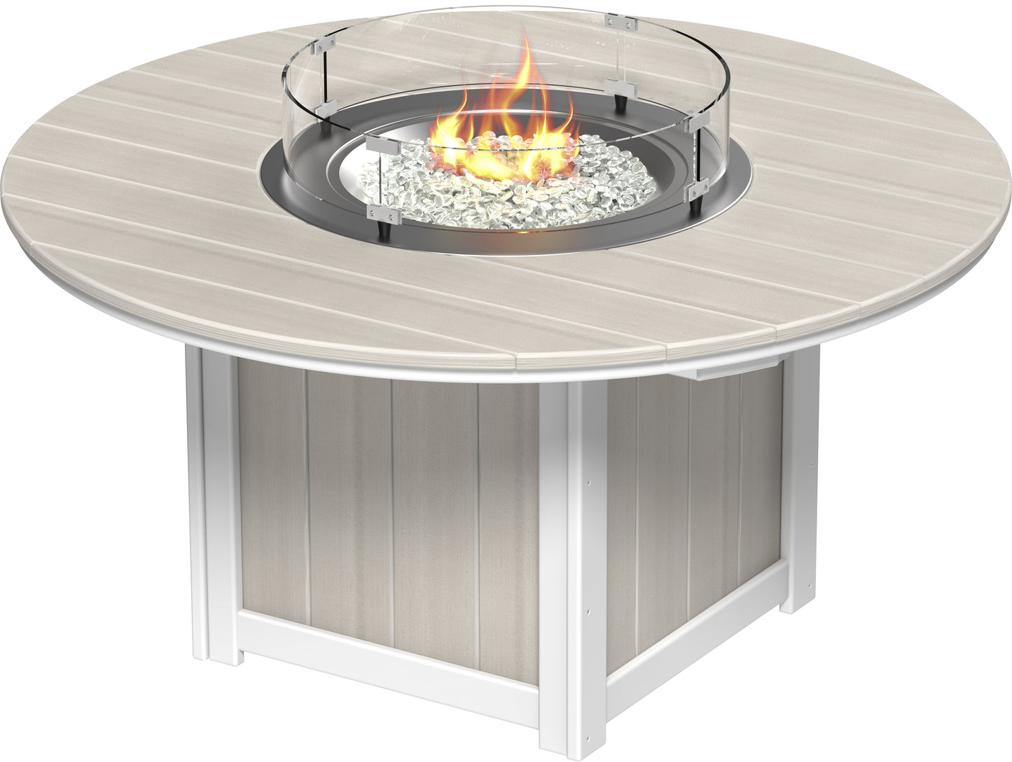 Lumin Fire Table 60'' Round