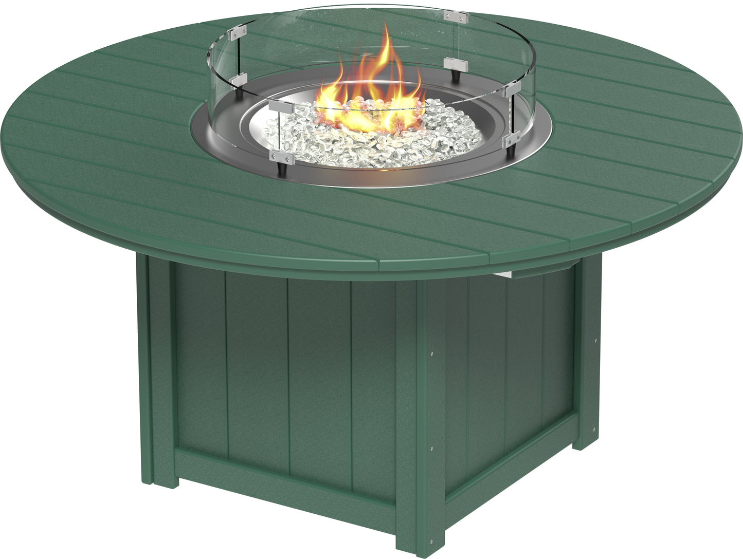 Lumin Fire Table 60'' Round