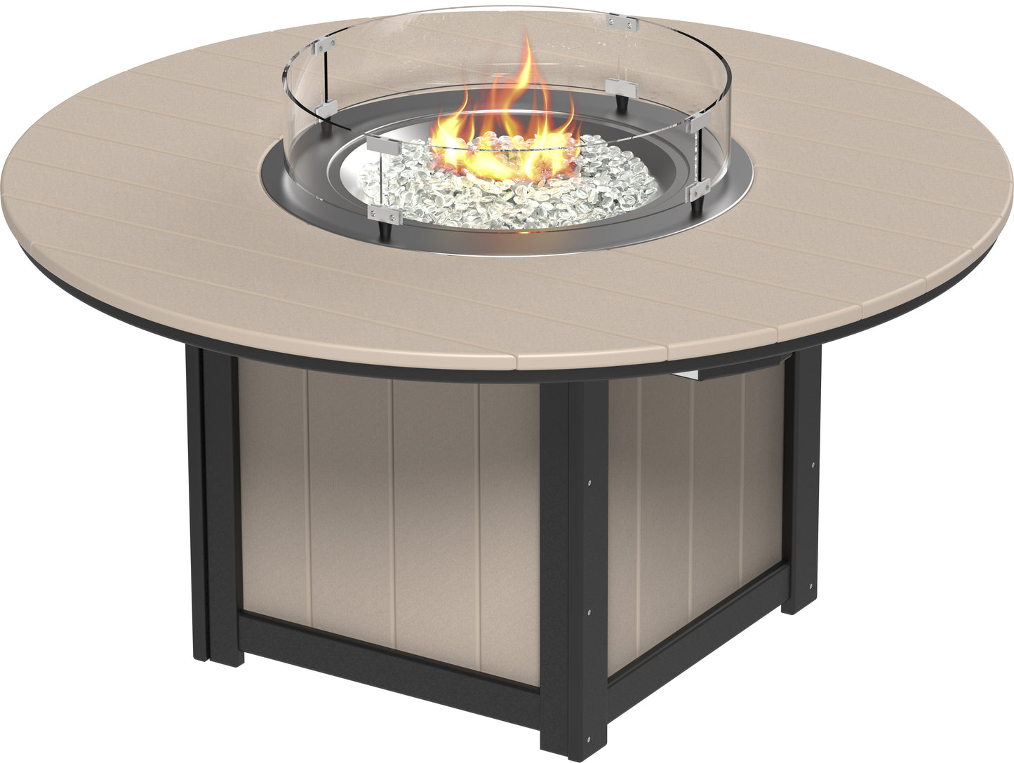 Lumin Fire Table 60'' Round