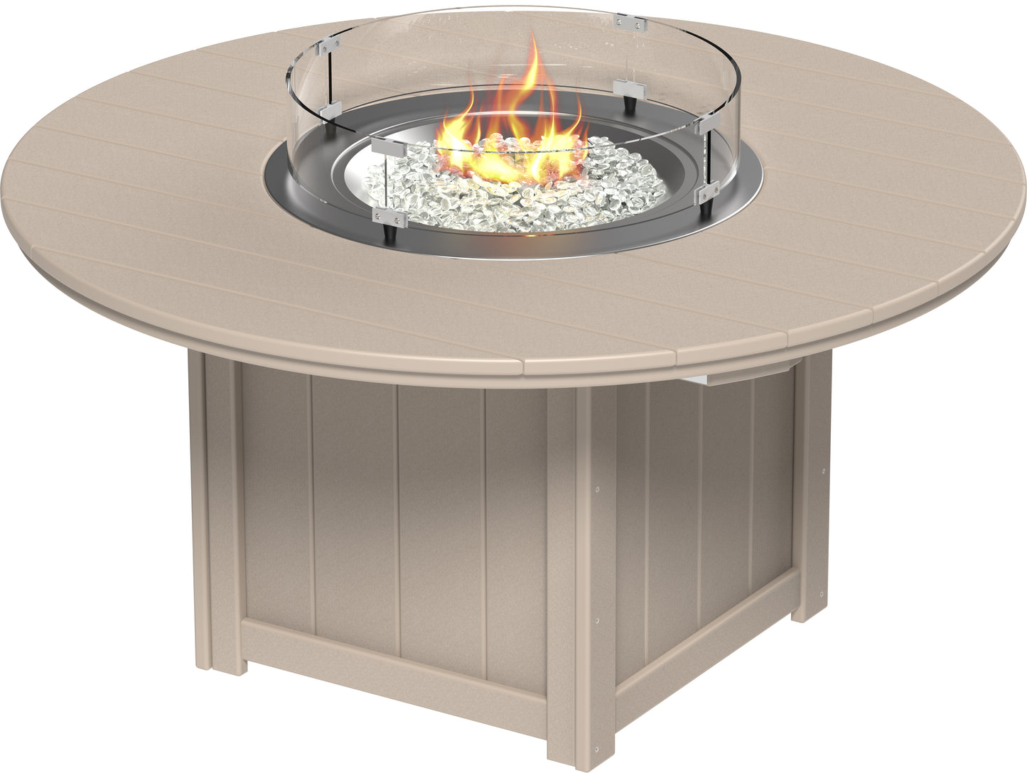 Lumin Fire Table 60'' Round