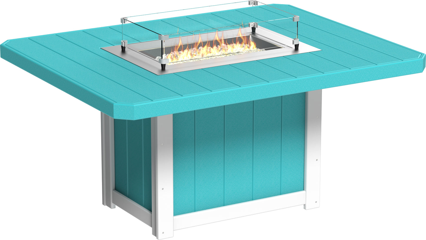 Lumin Fire Table 62'' Rectangular