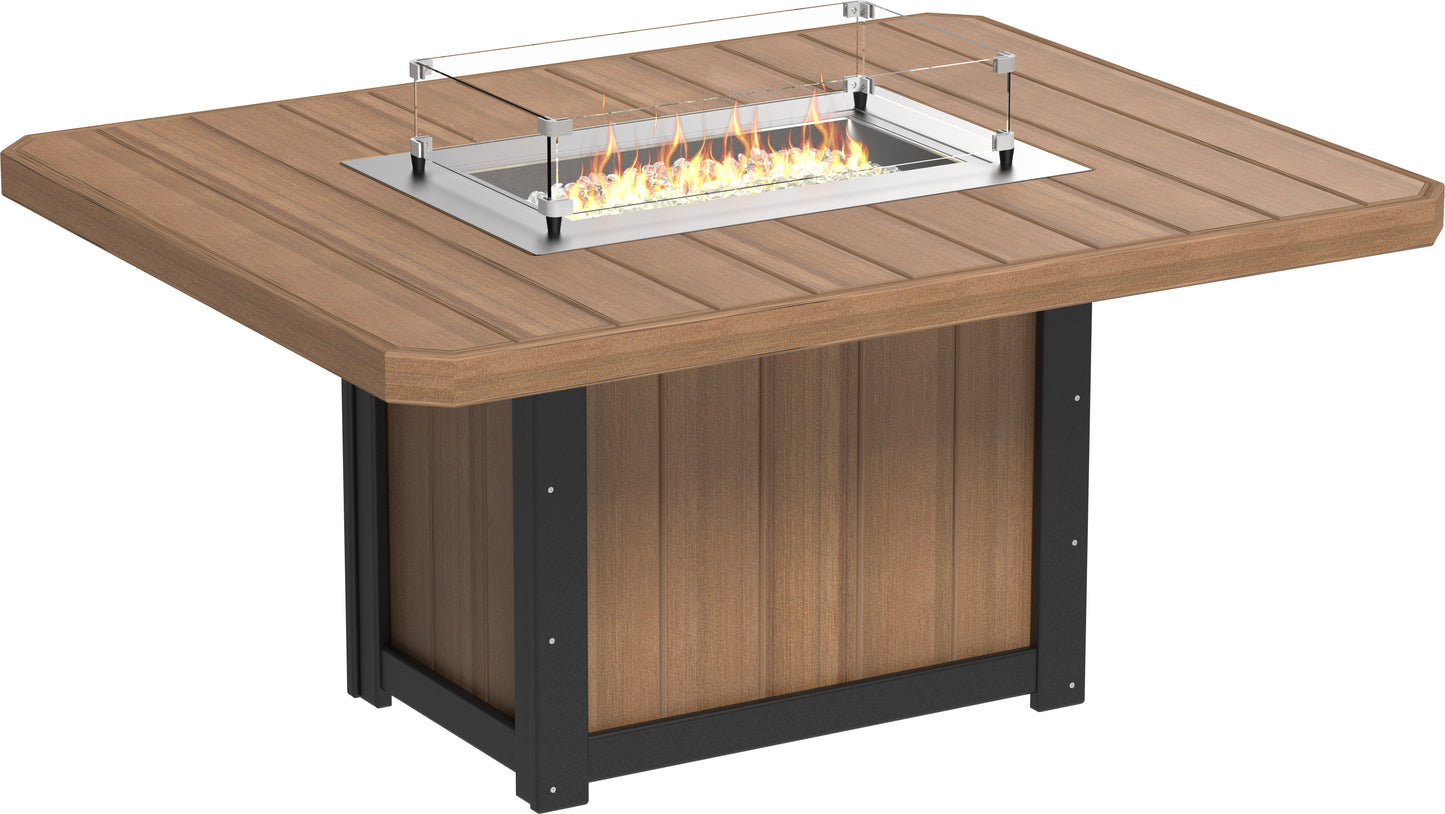 Lumin Fire Table 62'' Rectangular