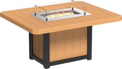 Lumin Fire Table 62'' Rectangular