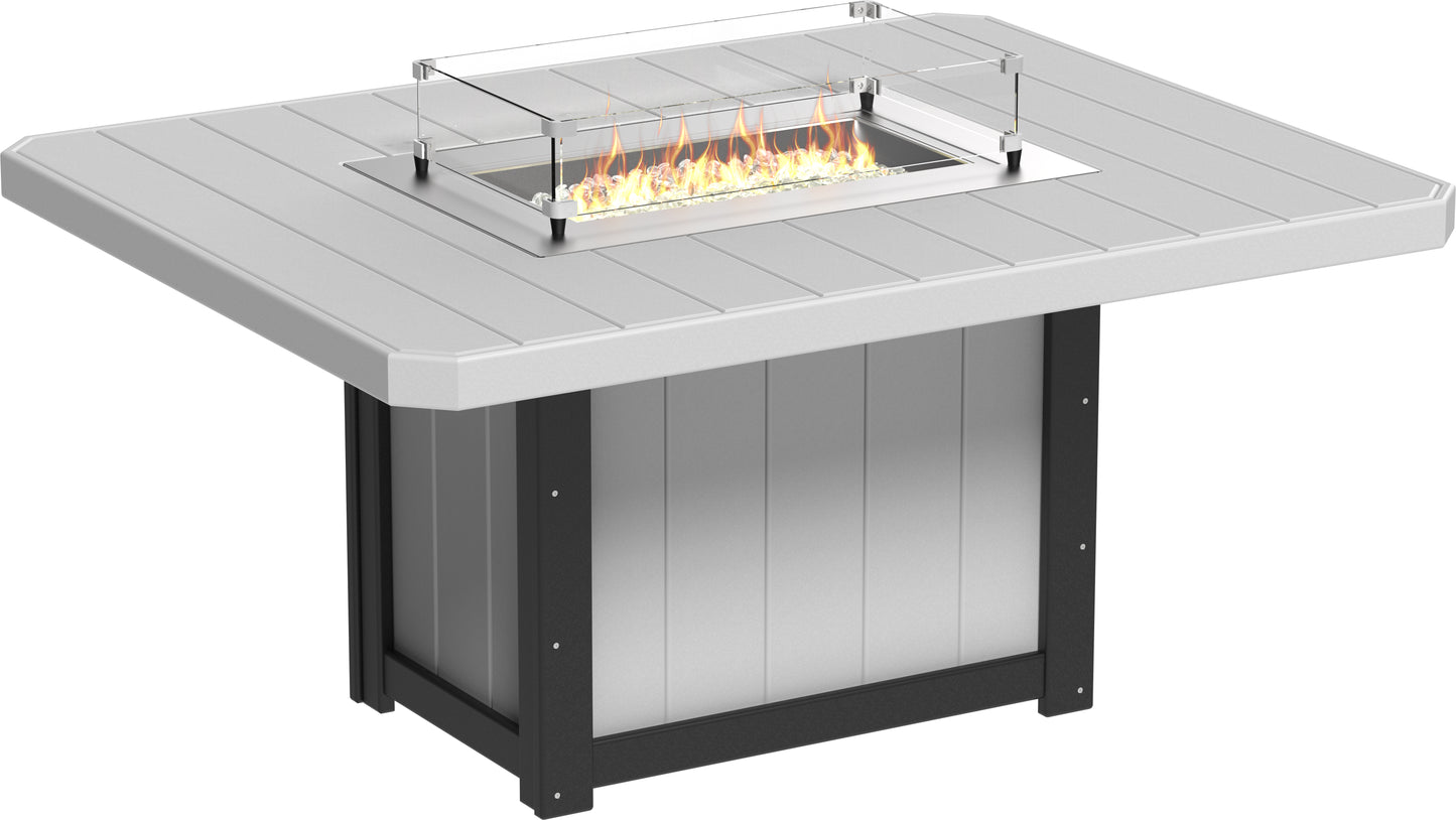 Lumin Fire Table 62'' Rectangular