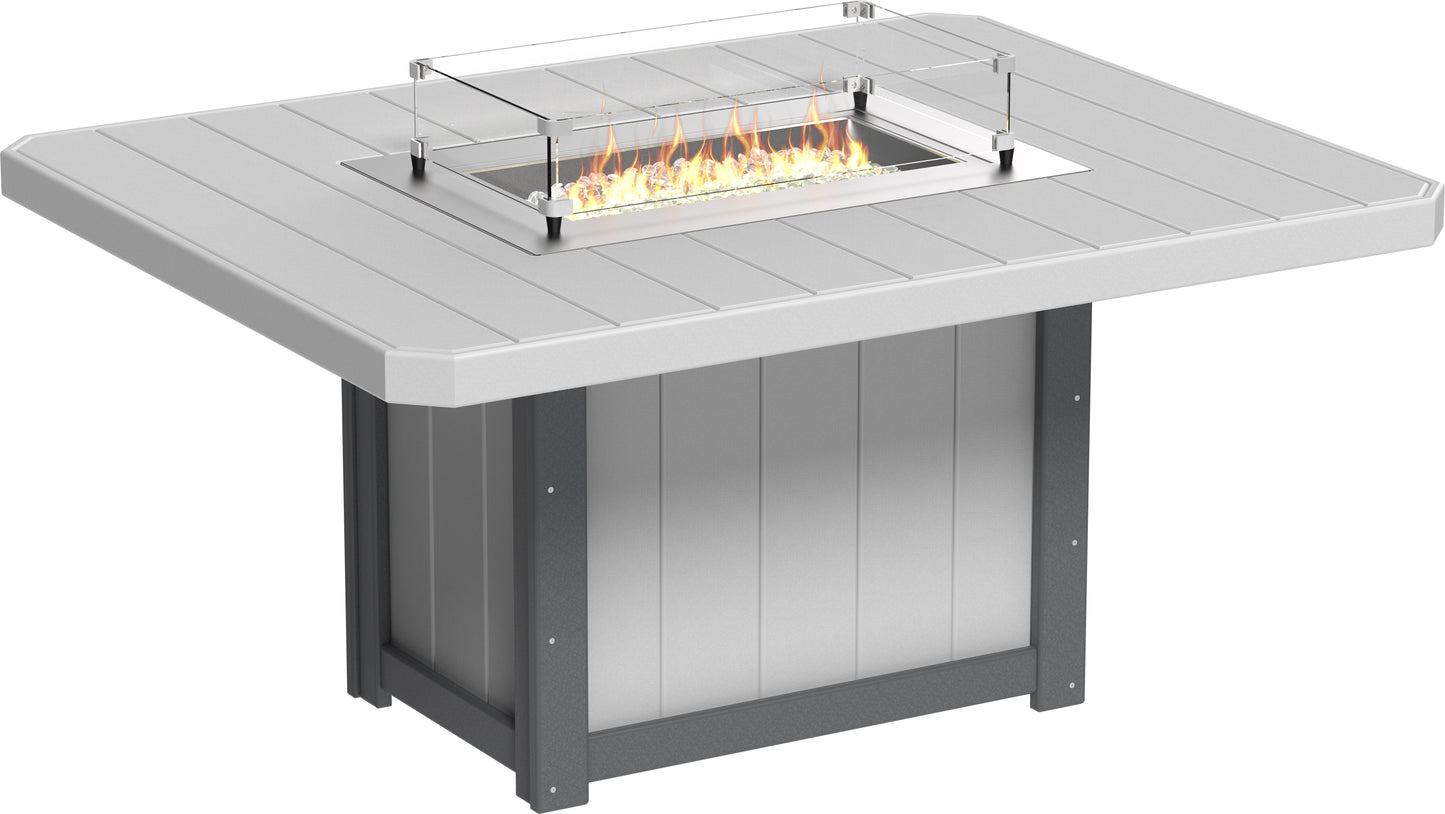 Lumin Fire Table 62'' Rectangular
