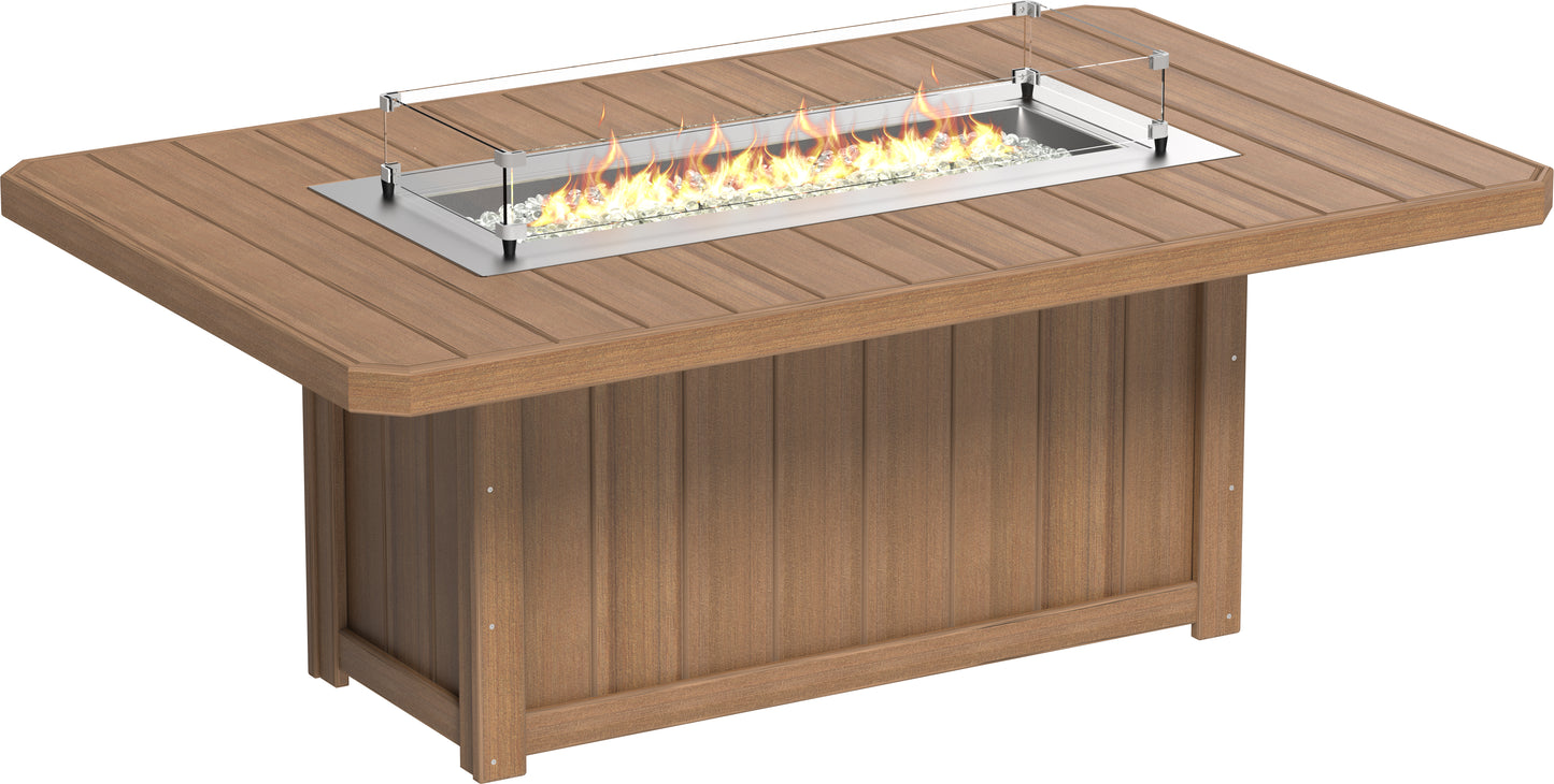 Lumin Fire Table 79" Rectangular
