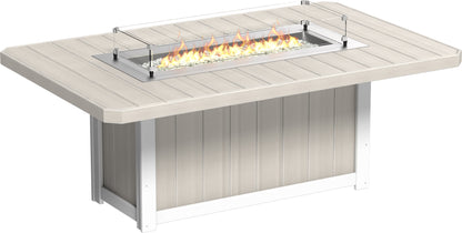Lumin Fire Table 79" Rectangular